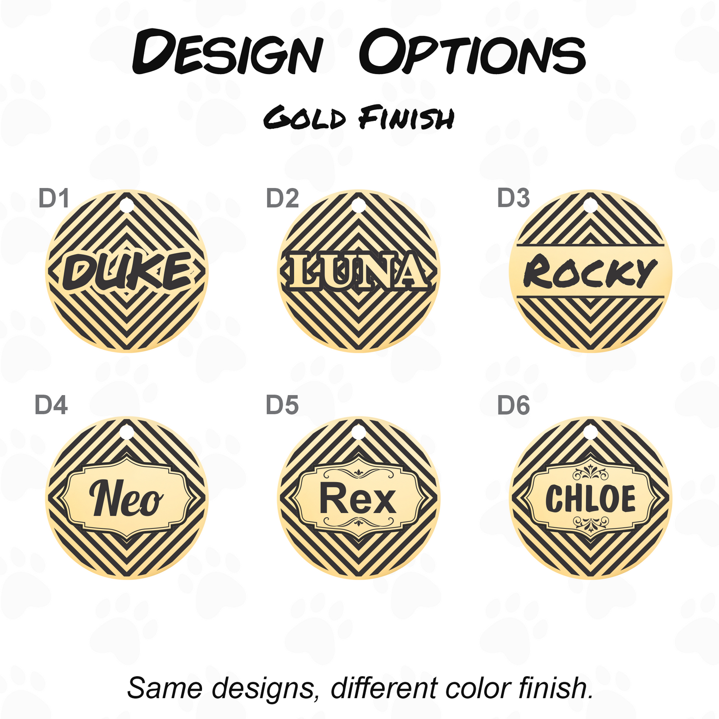 Personalized Dog and Cat Tag - Stainless Steel Engraved Pet ID Tag