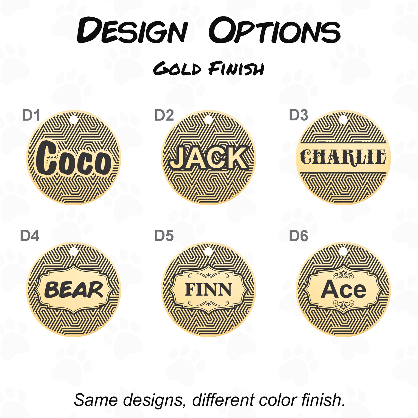 Custom Dog Tag - Engraved Double Sided Pet ID Tag with Phone
