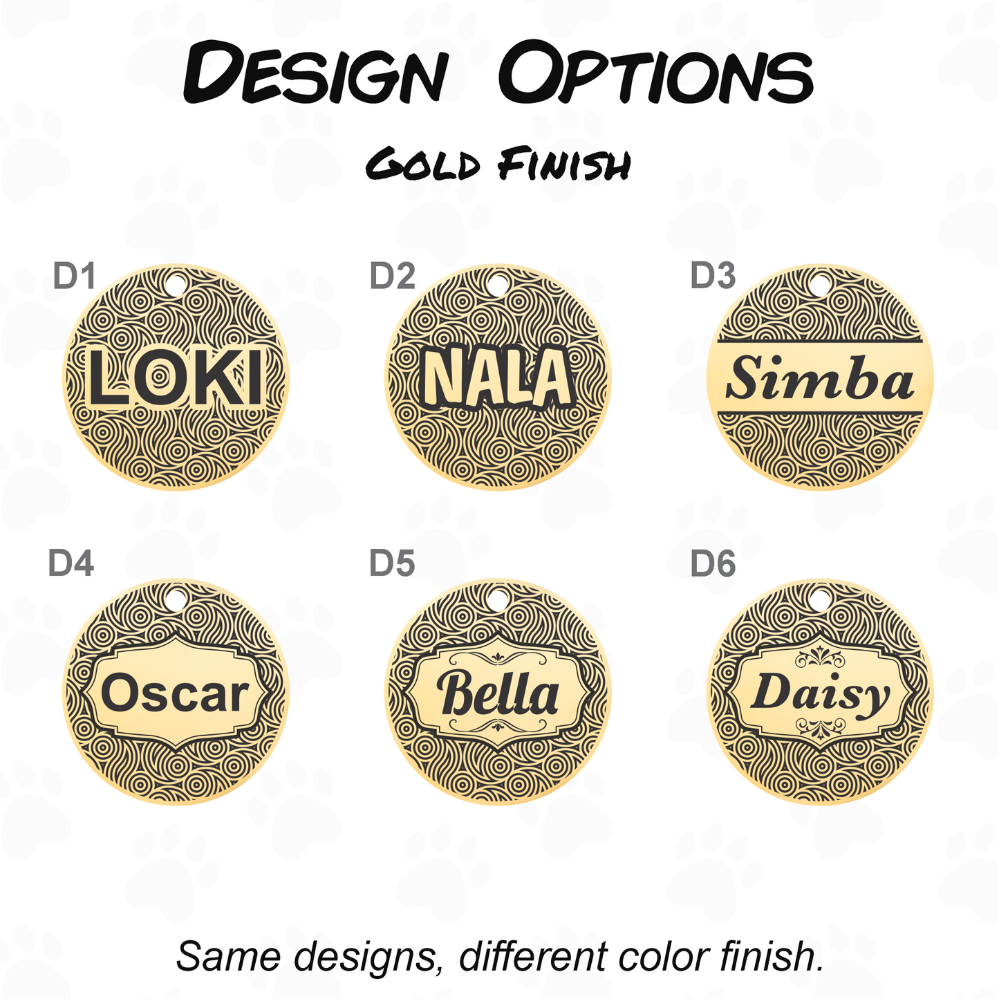 Double Sided Pet Tag - Custom Engraved ID with Phone Number