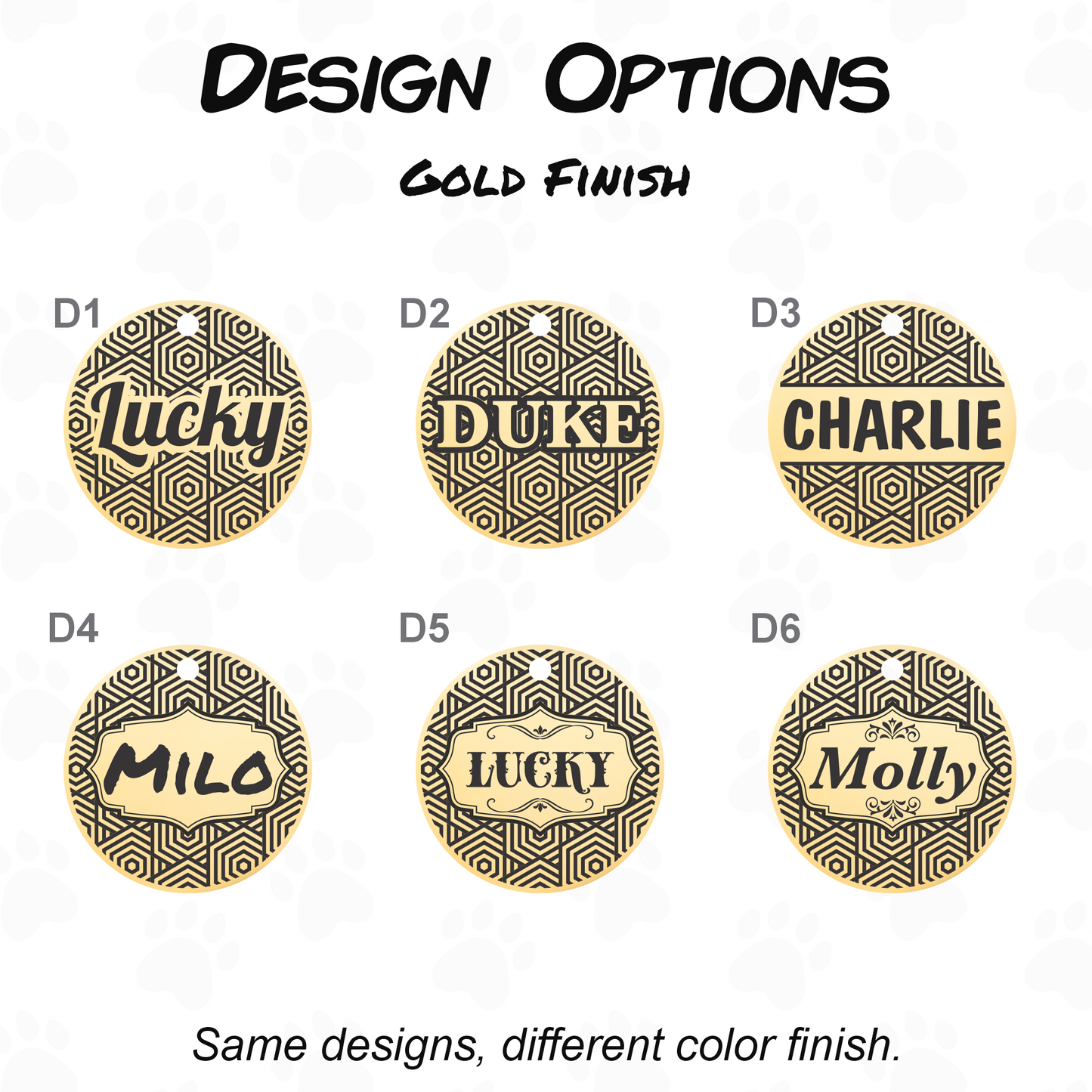 Custom Dog Tag - Engraved Double Sided Pet ID Tag with Phone