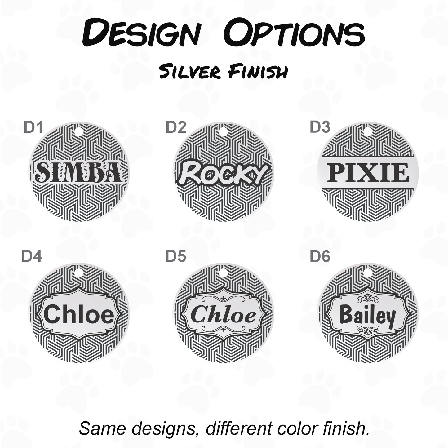 Double Sided Pet Tag - Custom Engraved ID with Phone Number