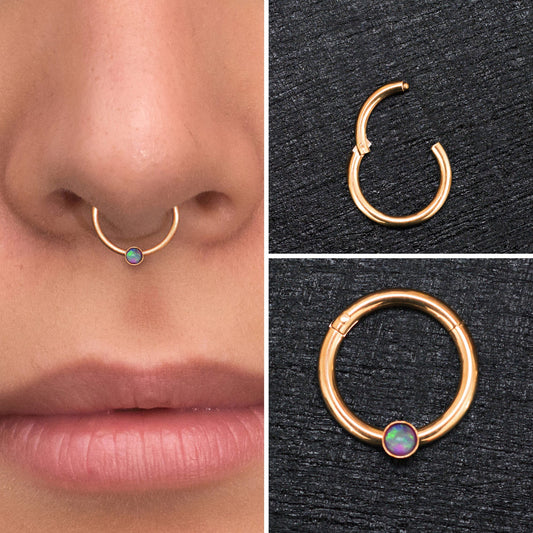 Daith Earring Surgical Steel - TitaniumFashion