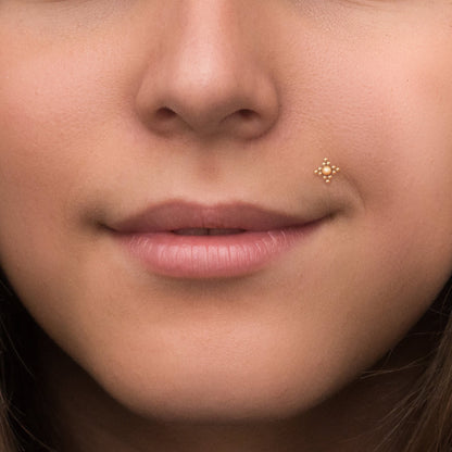 Lip Piercing Surgical Steel - TitaniumFashion