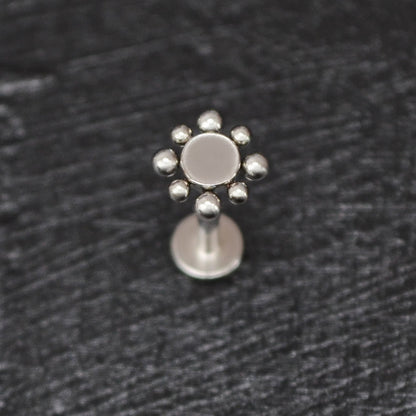 Lip Labret Surgical Steel - TitaniumFashion