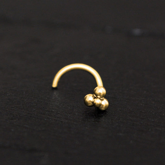 Nose Screw Stud Surgical Steel - TitaniumFashion
