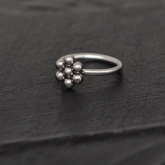 Nose Piercing Surgical Steel - TitaniumFashion