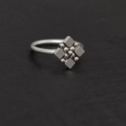 Surgical Steel Nose Hoop - TitaniumFashion