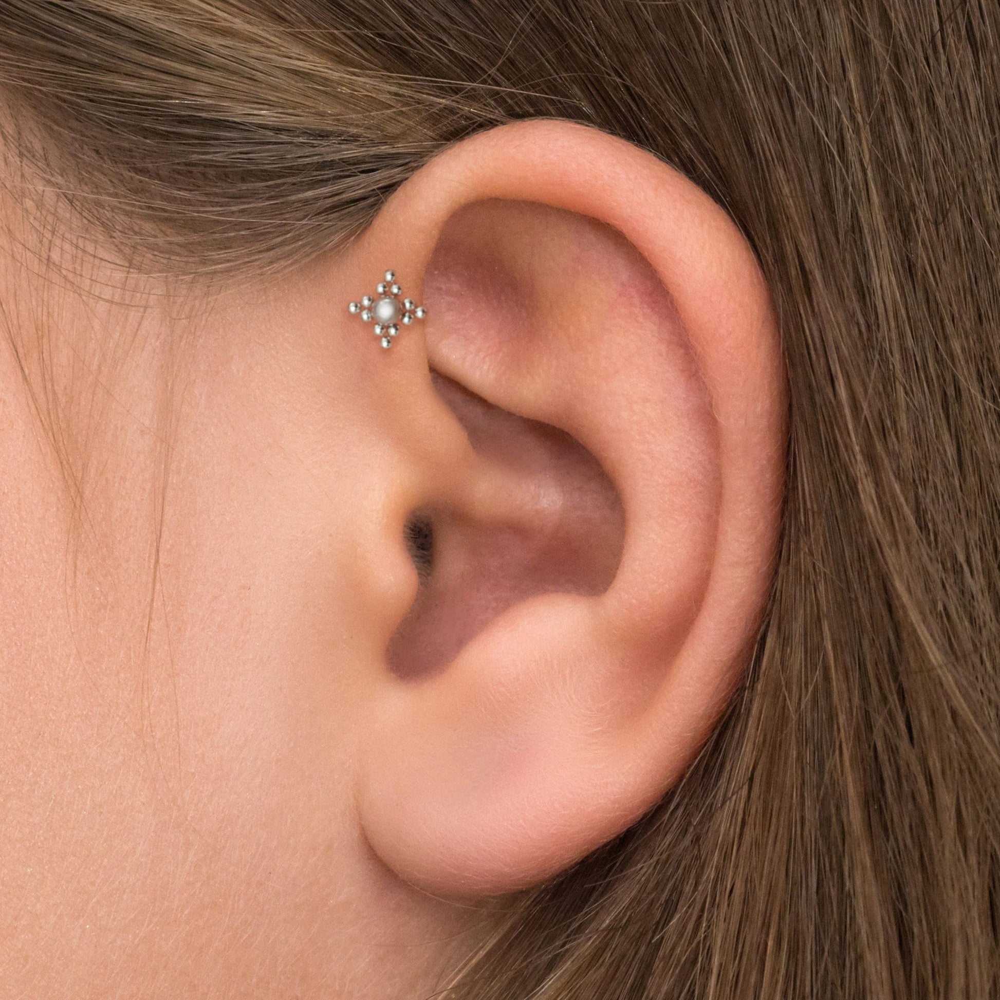 Forward Helix Earring Bioflex - TitaniumFashion