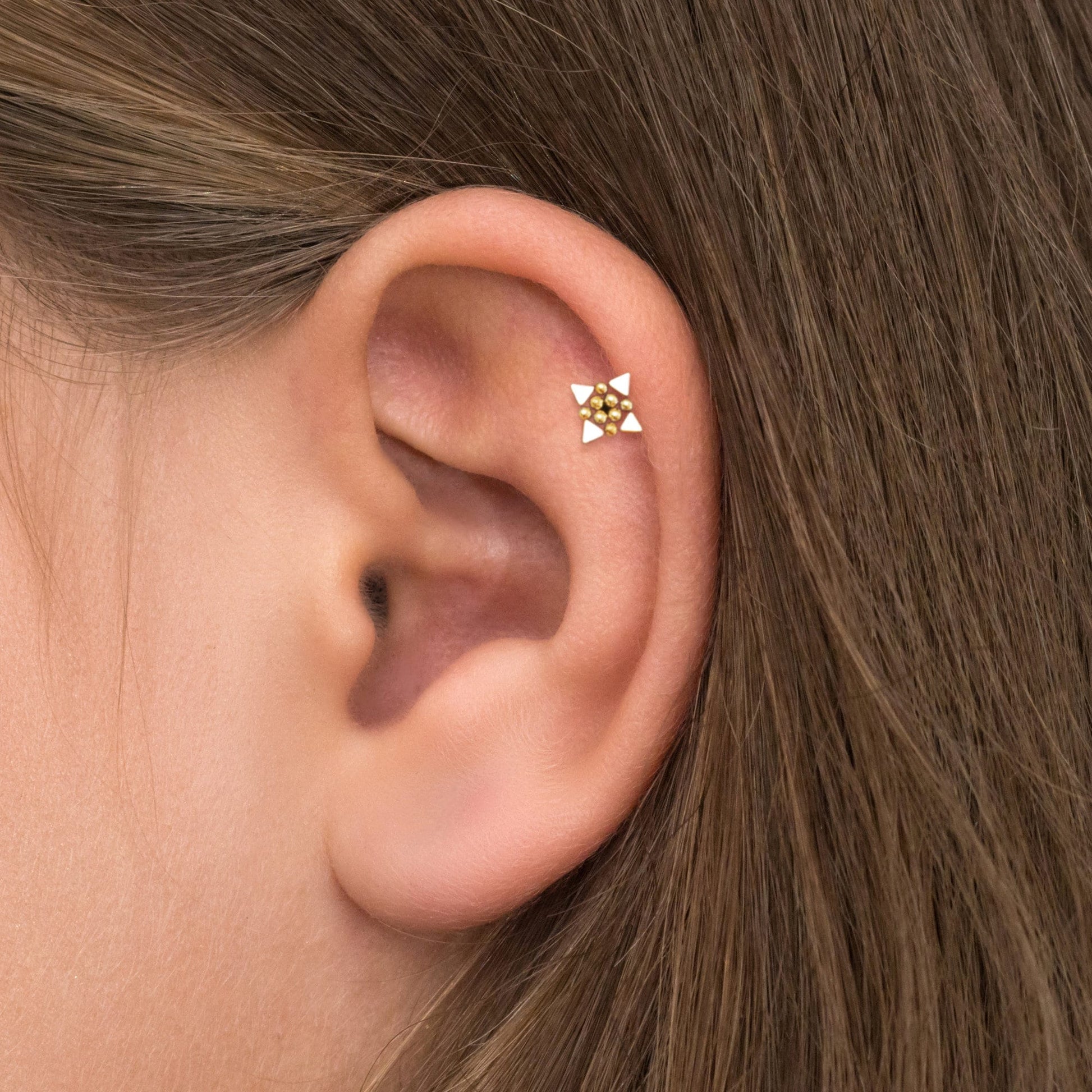 Bioflex Tragus Stud - TitaniumFashion