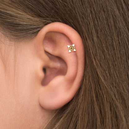Bioflex Tragus Stud - TitaniumFashion