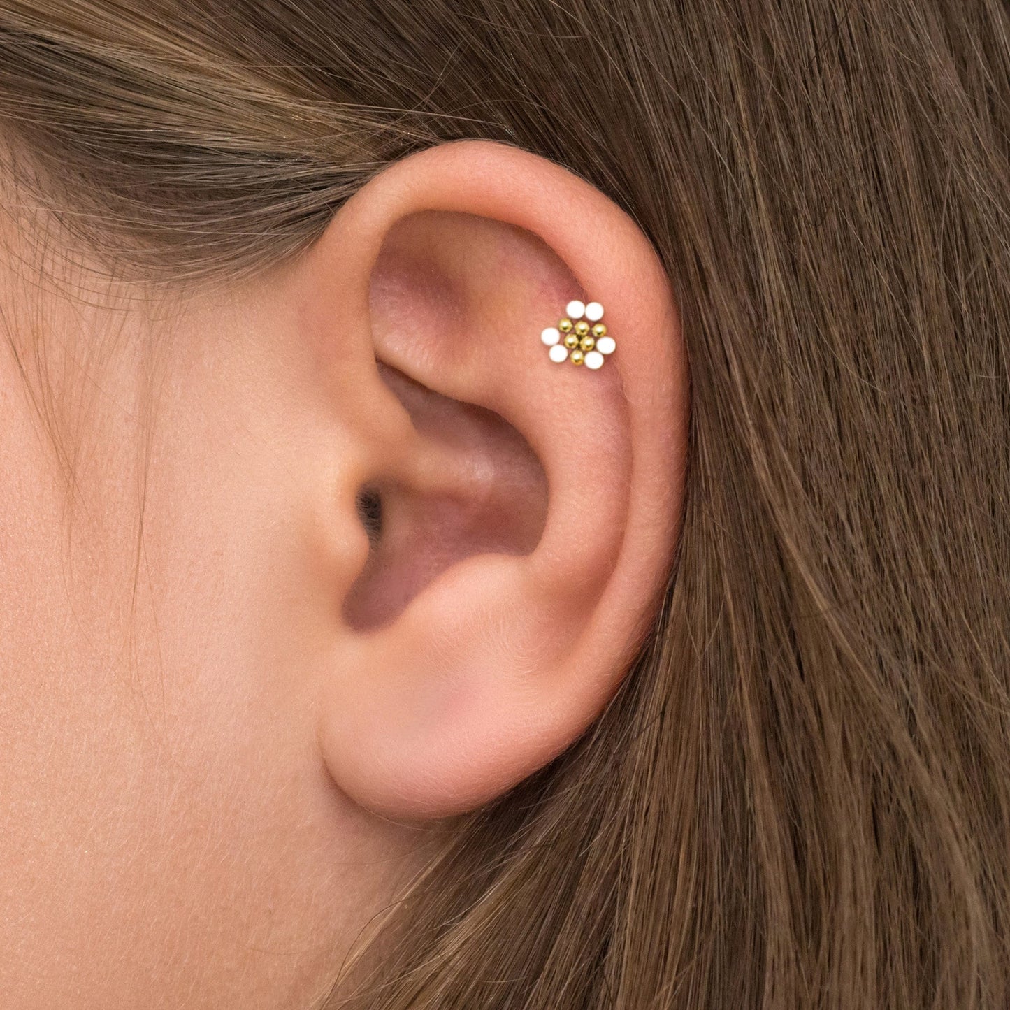 Bioflex Tragus Stud - TitaniumFashion