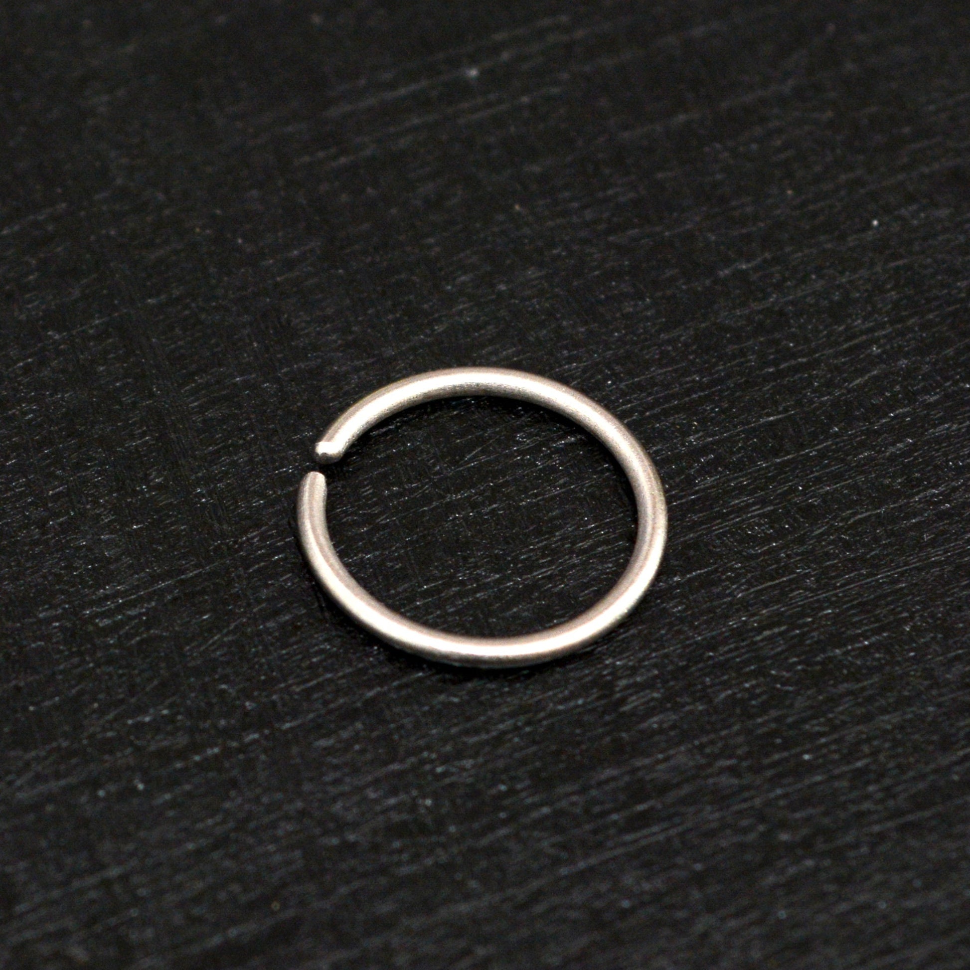 Implant Grade Titanium Nose Hoop - TitaniumFashion