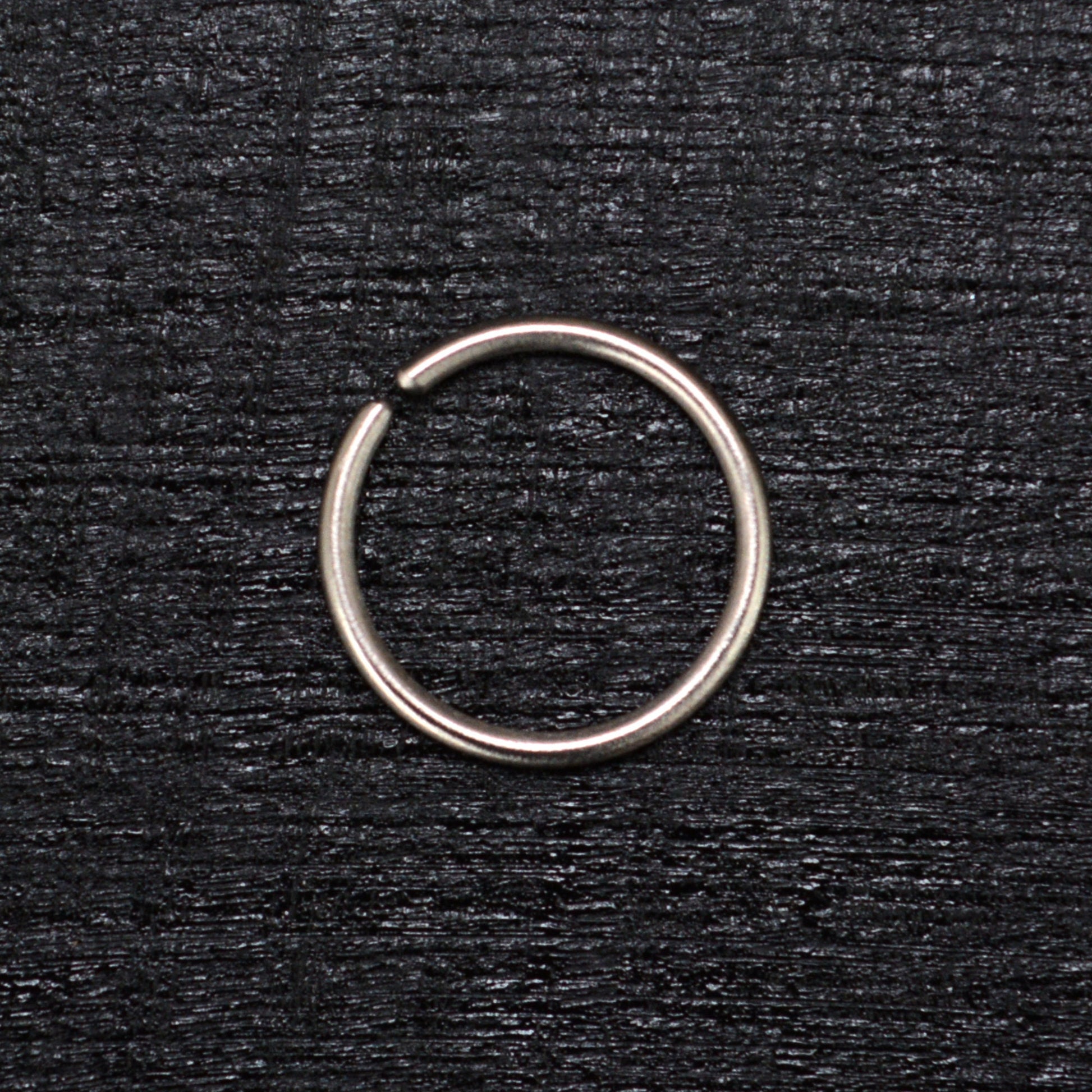 Implant Grade Titanium Nose Hoop - TitaniumFashion