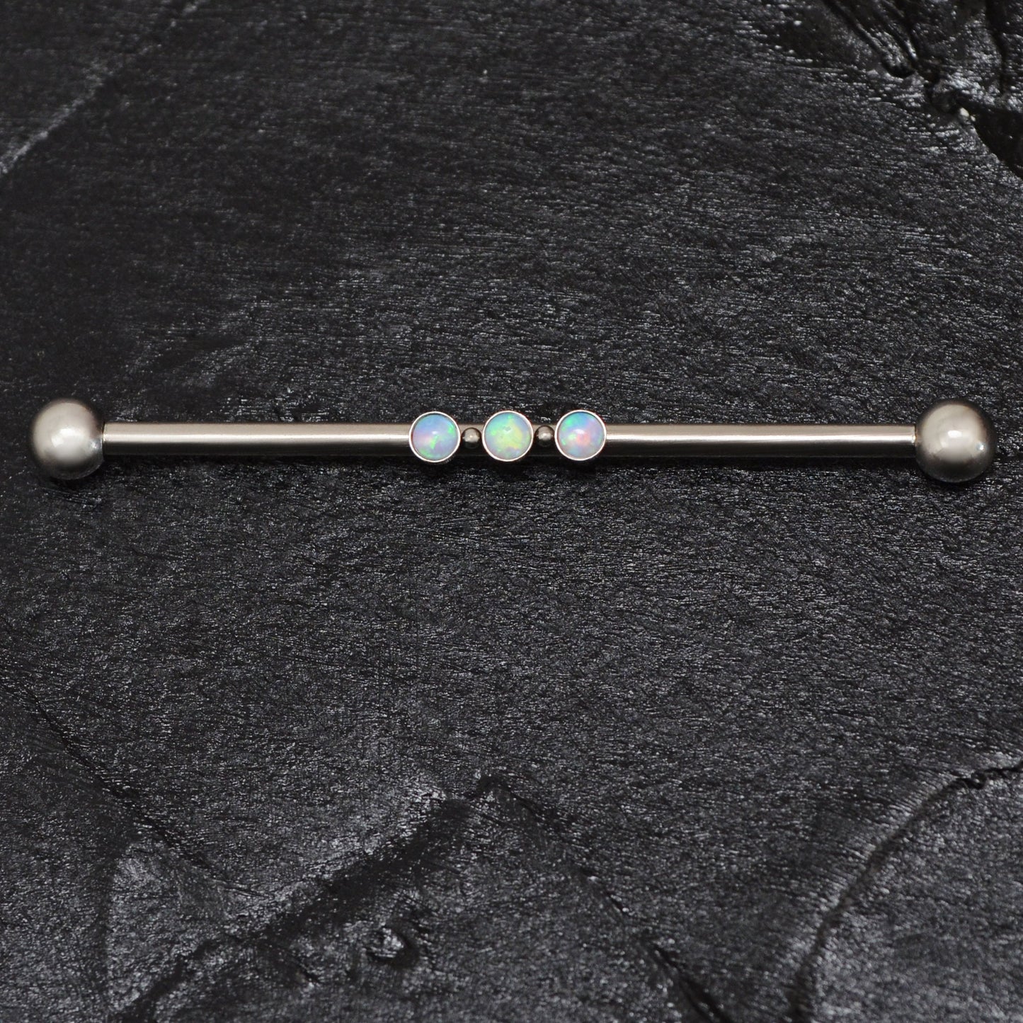 Titanium Industrial Barbell 14g - TitaniumFashion