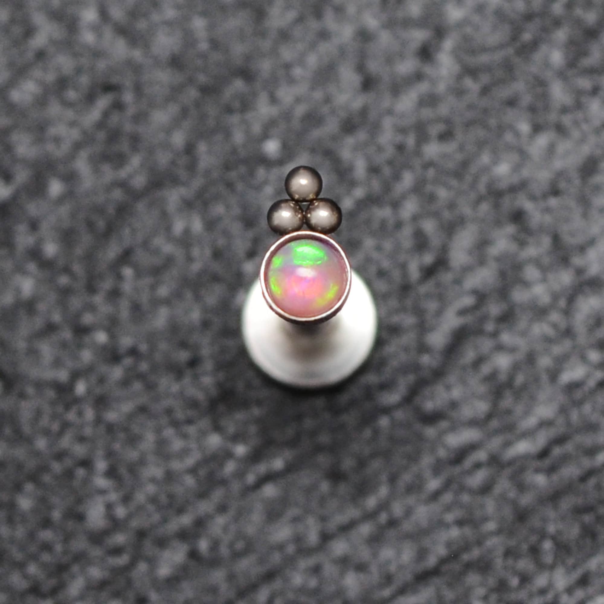 Opal medusa piercing jewelry top
