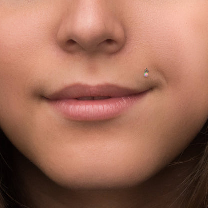 Titanium Medusa Lip Piercing - TitaniumFashion