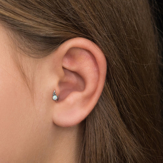 Titanium Tragus Earring Hoop - TitaniumFashion