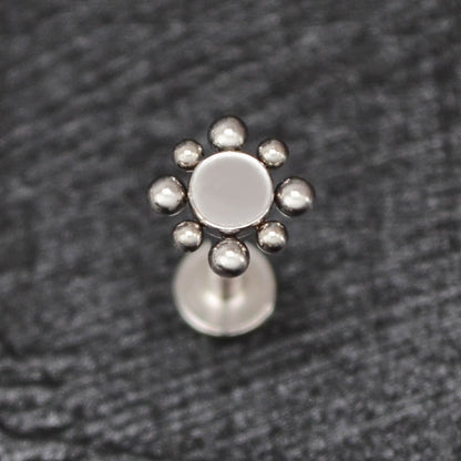 Lip Labret Surgical Steel - TitaniumFashion