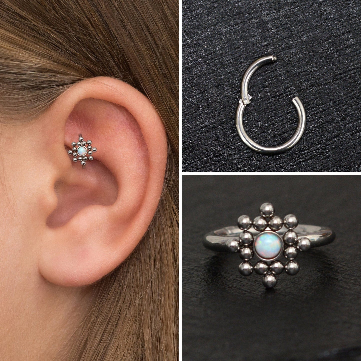 Cartilage Piercing Implant Grade Titanium - TitaniumFashion