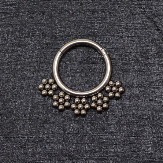 Daith Earring Surgical Steel - TitaniumFashion