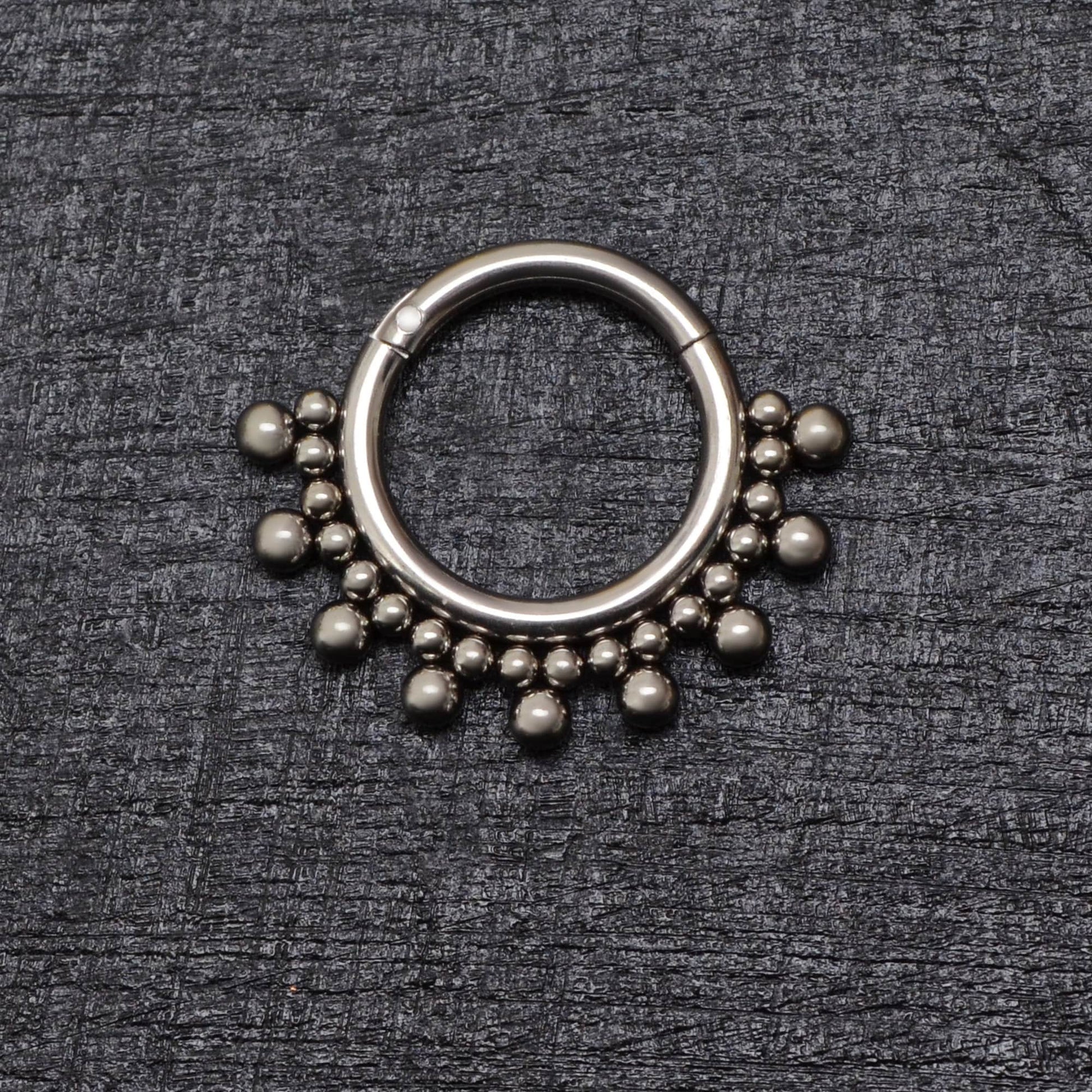 Septum Ring Surgical Steel - TitaniumFashion