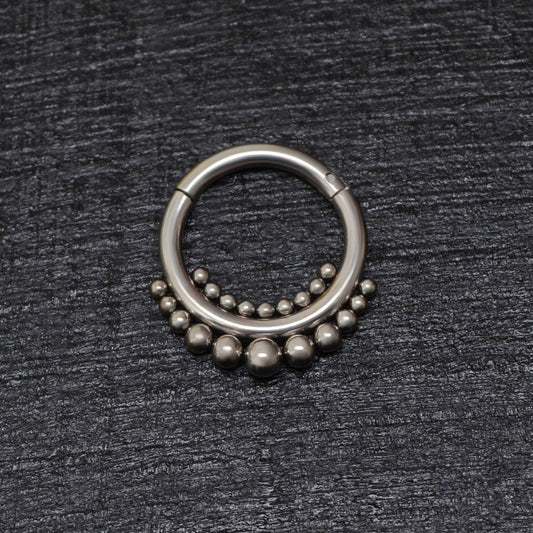 Septum Clicker Hoop Titanium - TitaniumFashion