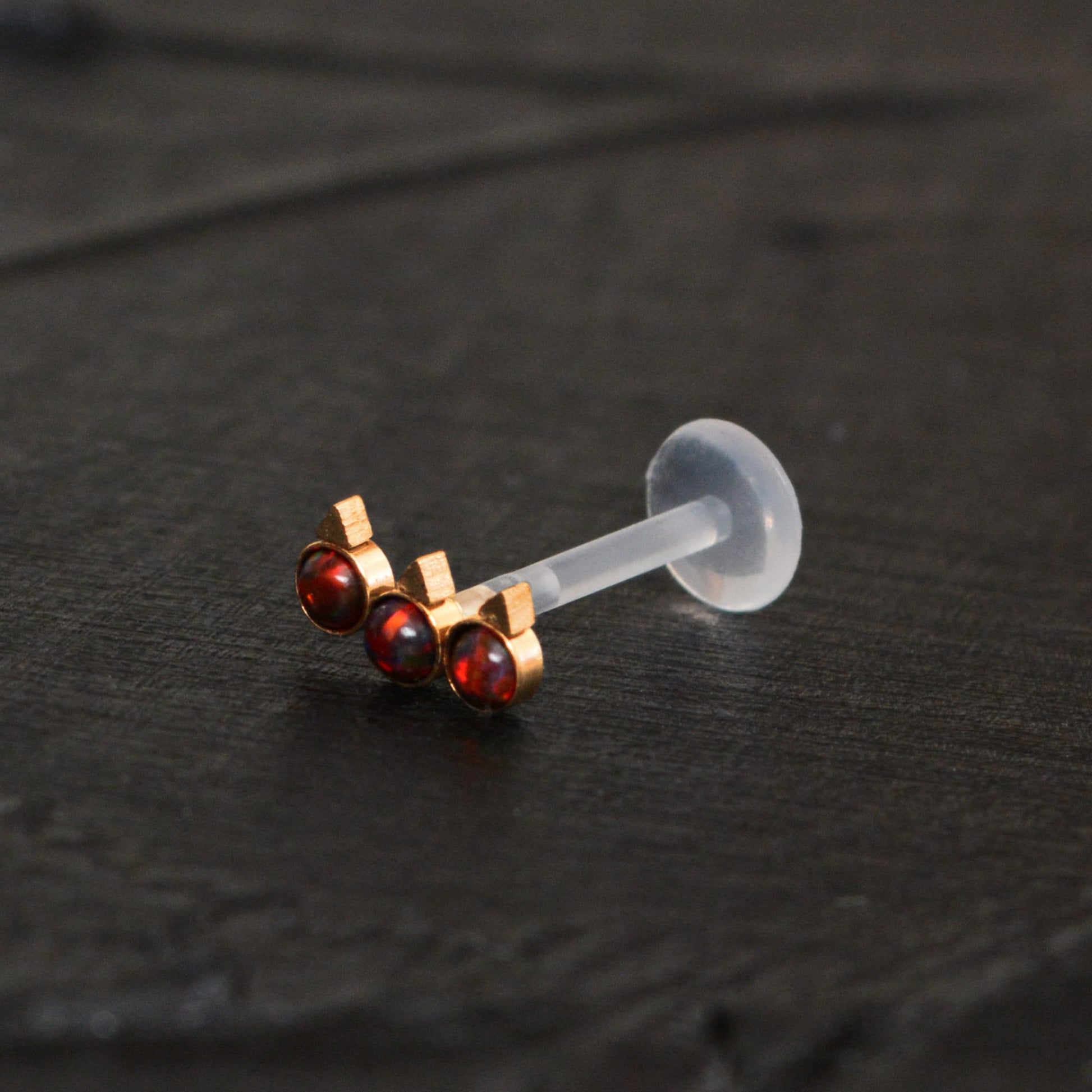 Cartilage Curved Bar Earring Bioflex - TitaniumFashion