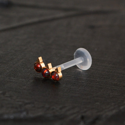 Cartilage Curved Bar Earring Bioflex - TitaniumFashion