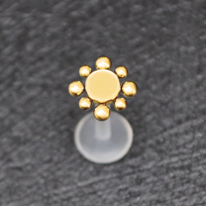 Bioflex Medusa Lip Piercing - TitaniumFashion