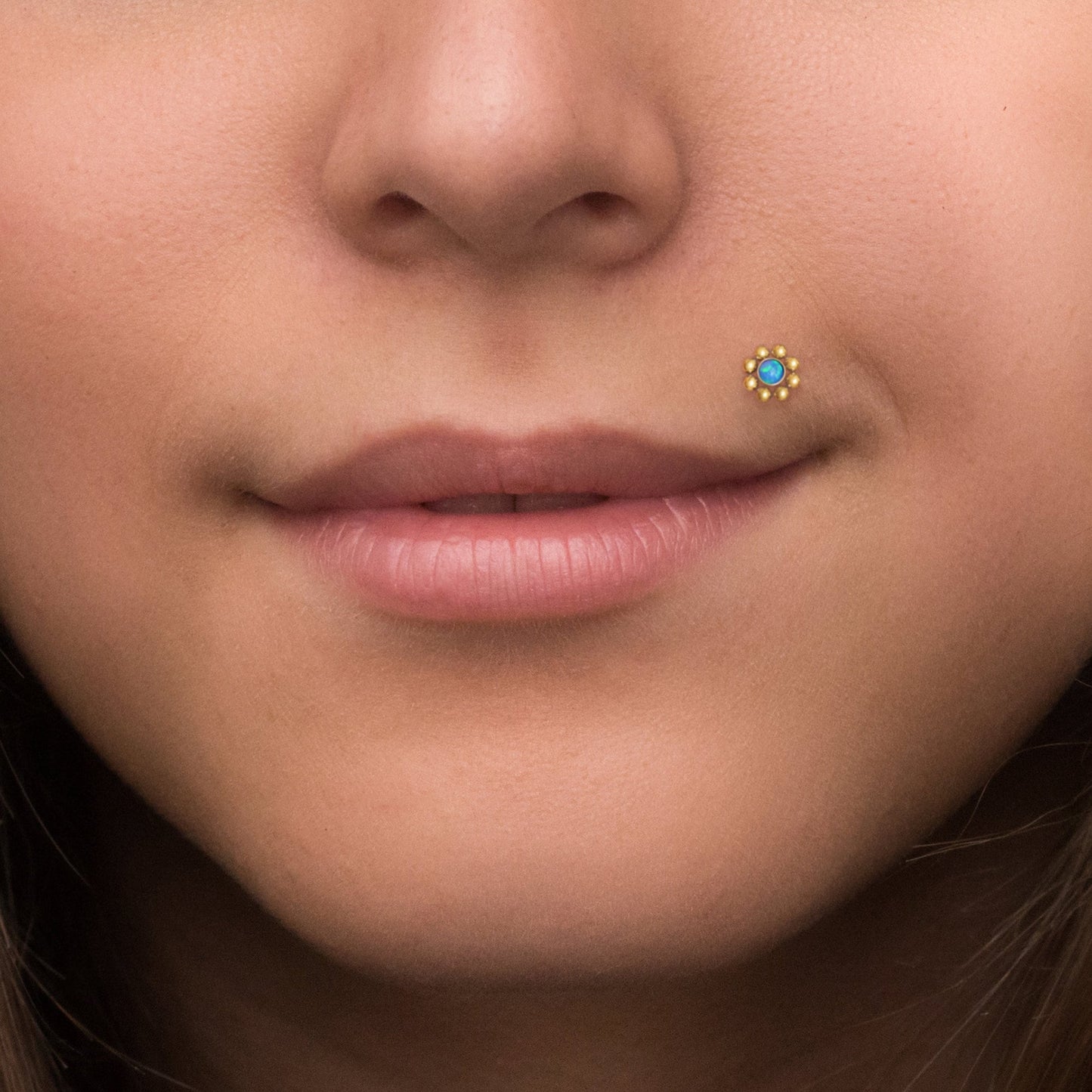 Bioflex Medusa Lip Piercing - TitaniumFashion