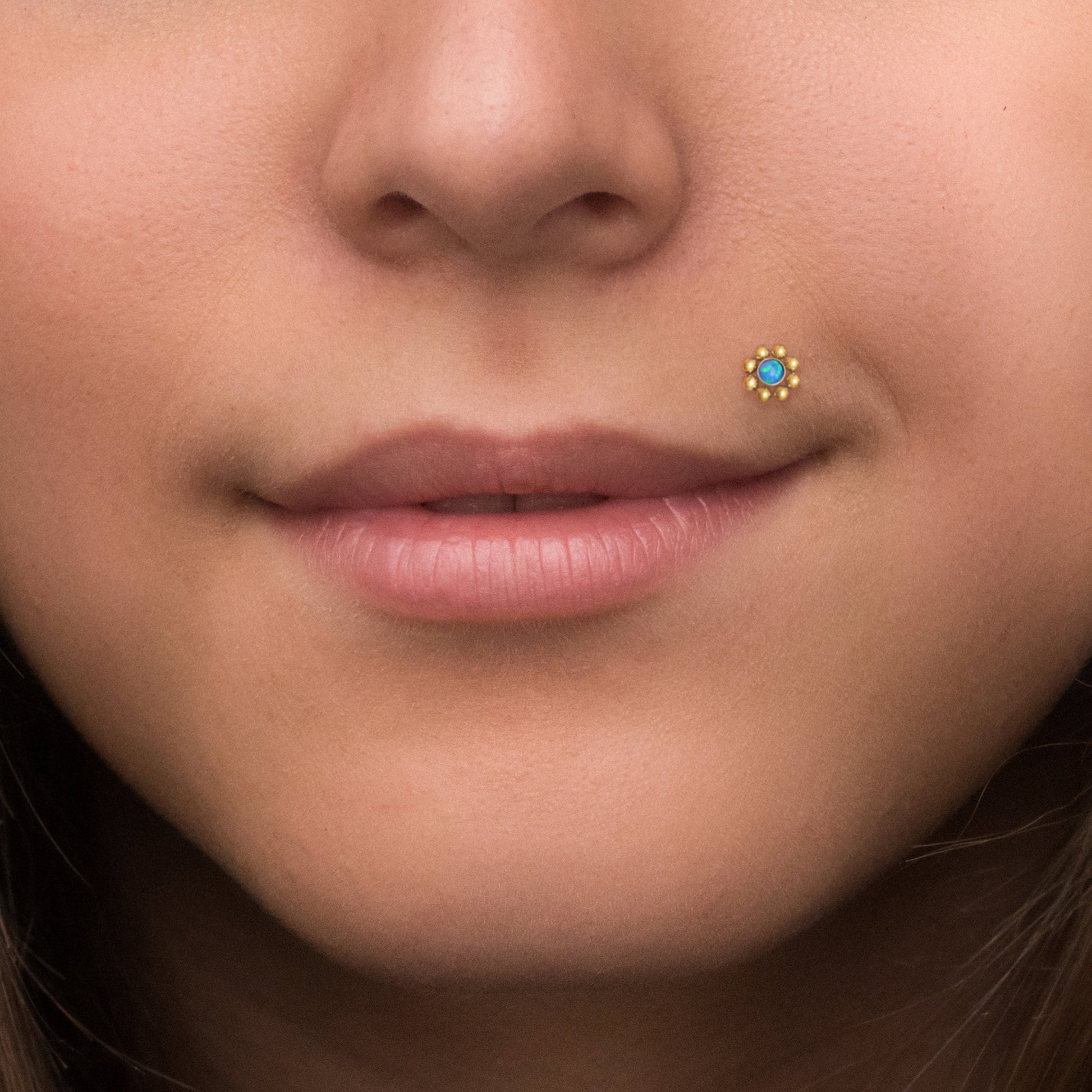 Bioflex Medusa Lip Piercing - TitaniumFashion