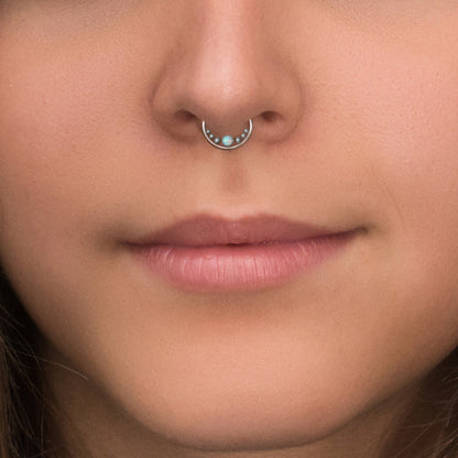 Septum Ring Surgical Steel - TitaniumFashion