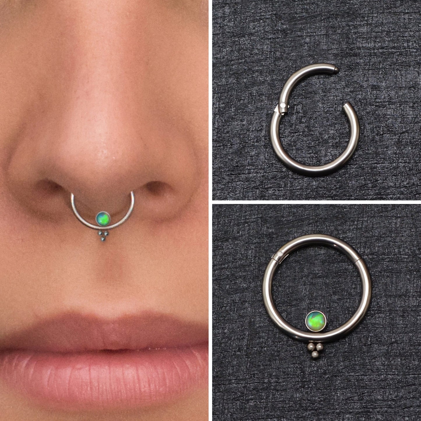 Septum Ring Titanium Implant Grade - TitaniumFashion