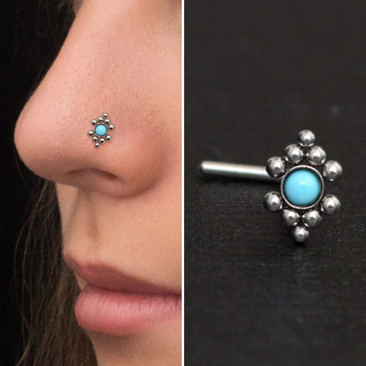 Titanium Nose Stud Screw - TitaniumFashion