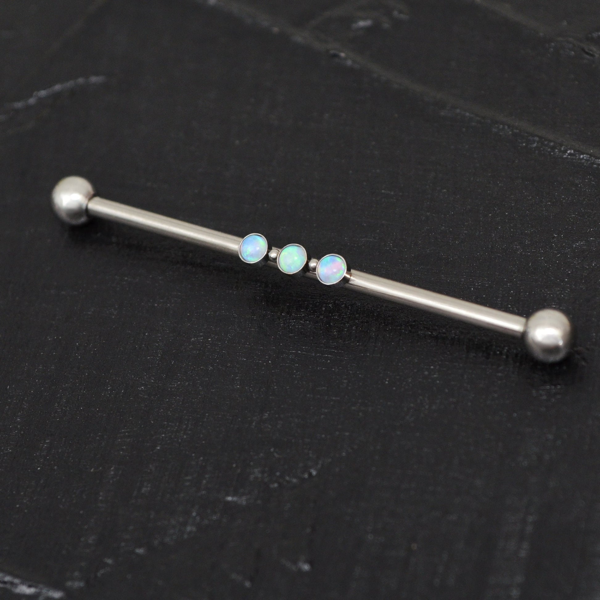 Titanium Industrial Barbell 14g - TitaniumFashion