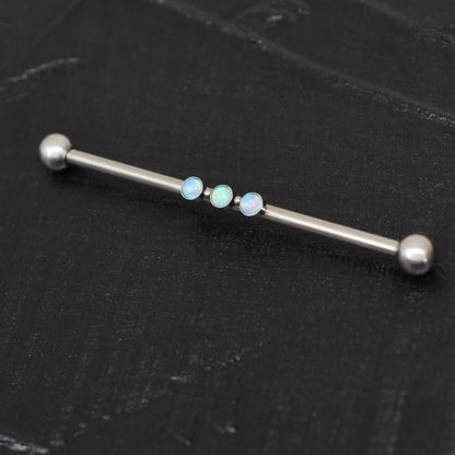 Titanium Industrial Barbell 14g - TitaniumFashion