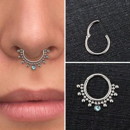 Titanium Septum Ring - TitaniumFashion