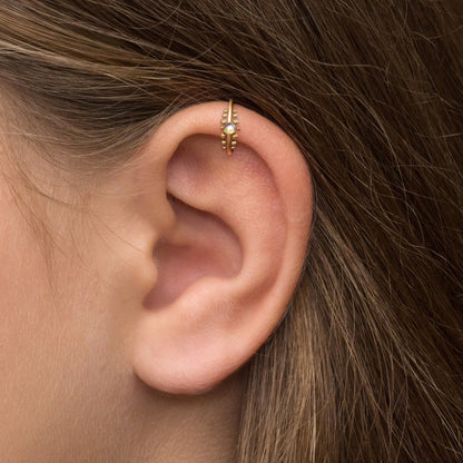 Cartilage Piercing Surgical Steel - TitaniumFashion