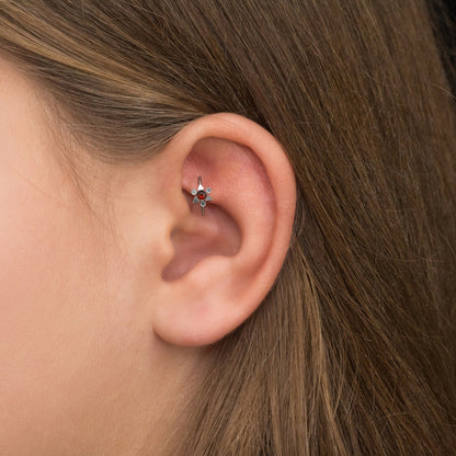 Forward Helix Earring Surgical Steel - TitaniumFashion