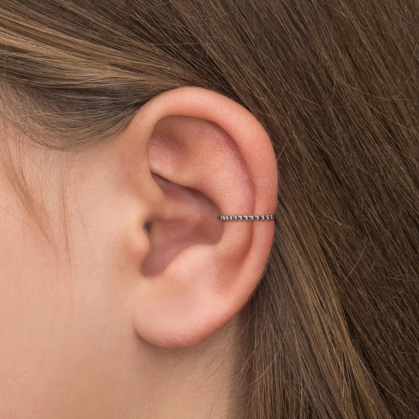 Rook Earring Surgical Steel - TitaniumFashion