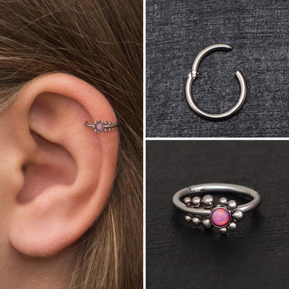 Cartilage Piercing Implant Grade Titanium - TitaniumFashion