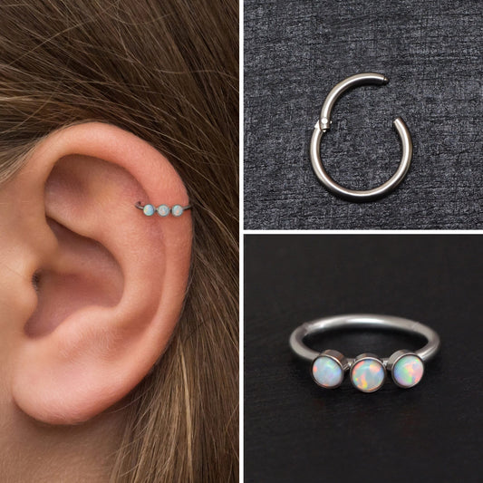 Titanium Conch Piercing - TitaniumFashion