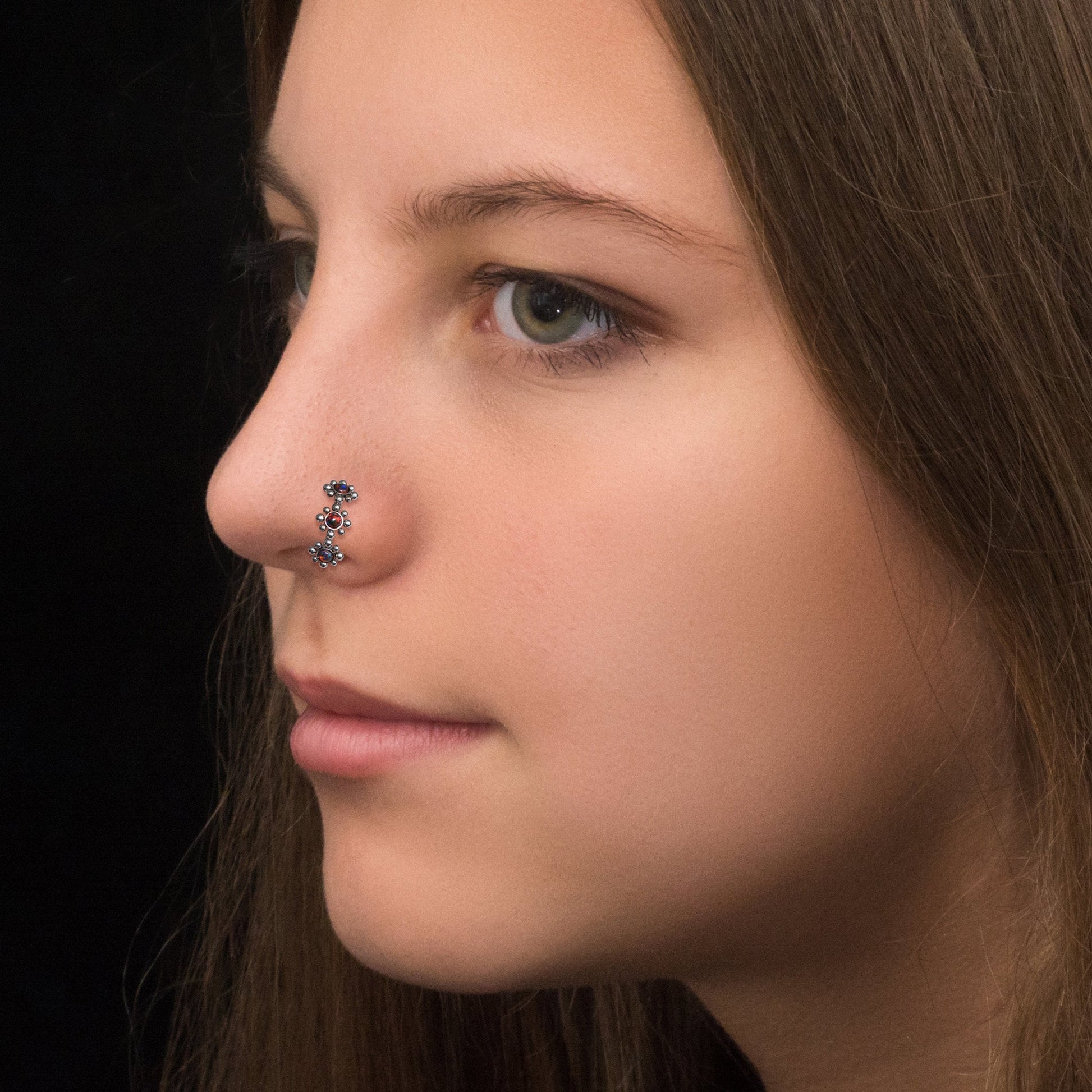 Nose Piercing Surgical Steel - TitaniumFashion