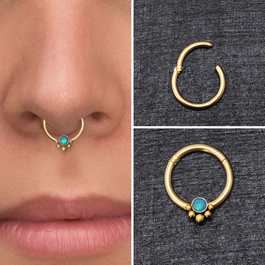 Daith Earring Surgical Steel - TitaniumFashion