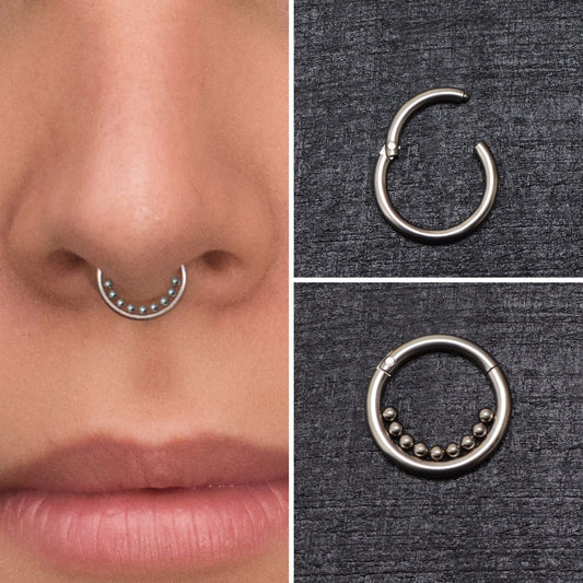 Daith Earring Titanium - TitaniumFashion