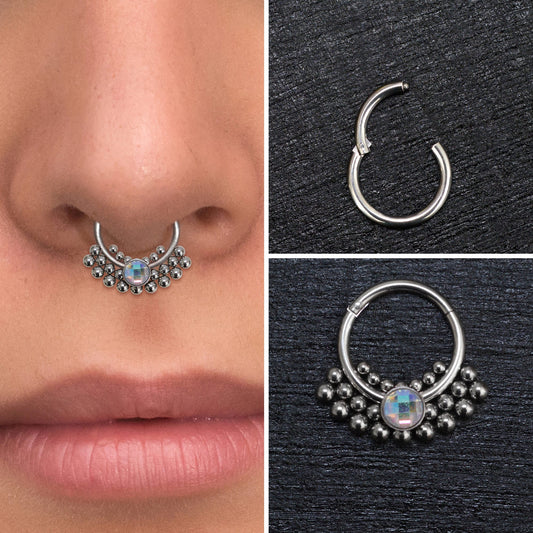 Daith Earring Titanium - TitaniumFashion