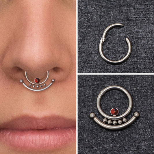 Titanium Daith Earring - TitaniumFashion