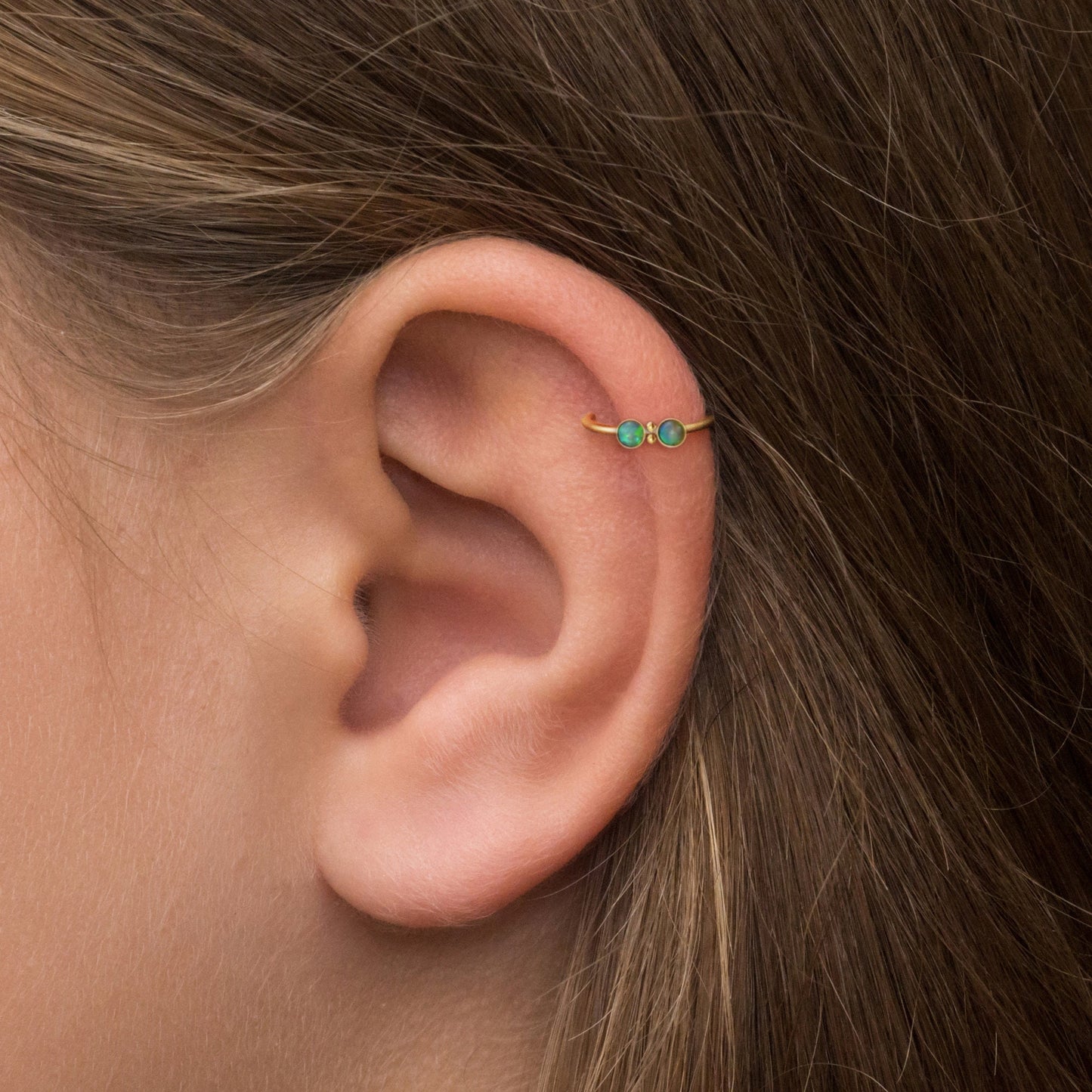 Forward Helix Earring Surgical Steel - TitaniumFashion