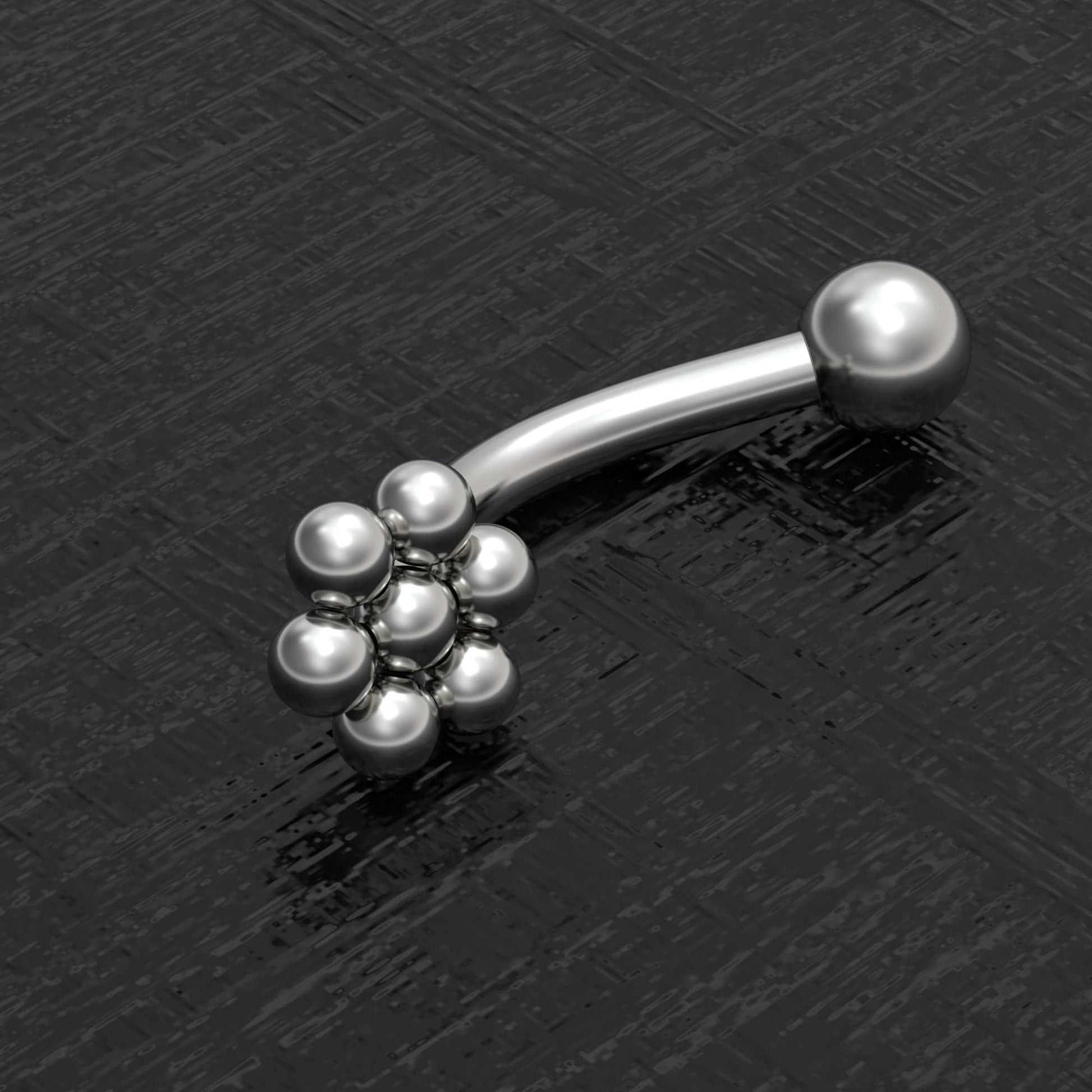 Eyebrow Jewelry Implant Grade Titanium - TitaniumFashion