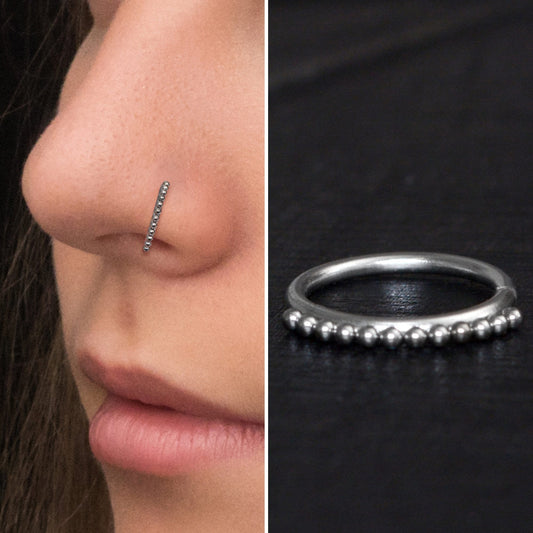 Nose Piercing Titanium - TitaniumFashion